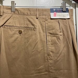 Men’s new w/tags tan dress pants. Cremieux.38 x 30